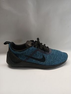 Nike Lunarestoa 2 SE Blue and Black Mesh Athletic Sneaker